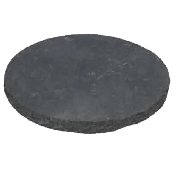 Antique black round STONE