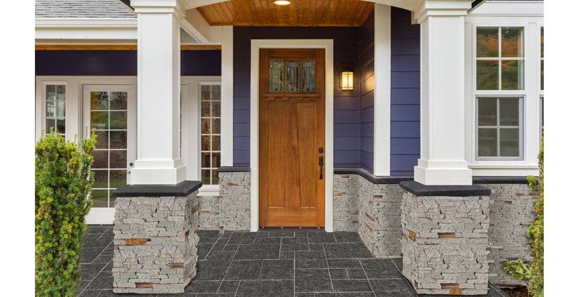basalt paver flooring