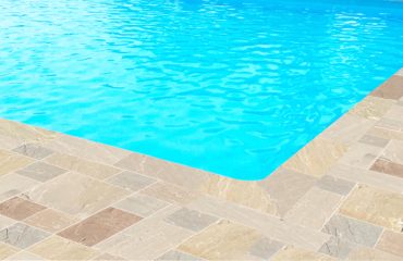 paver flooring swimming pool