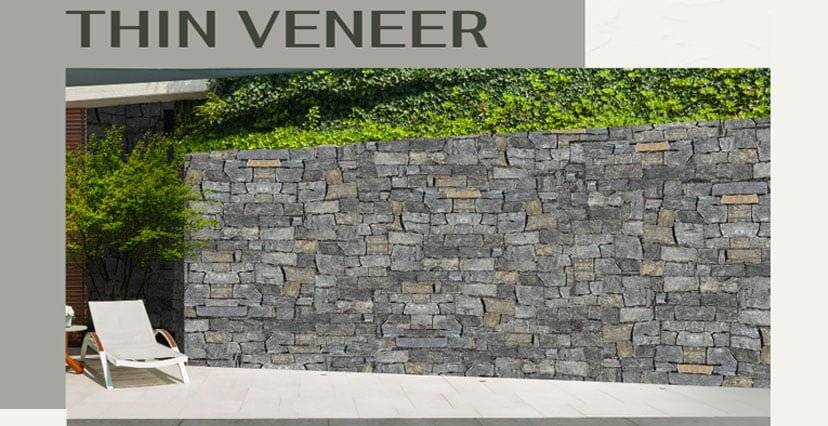 Thin veneer stone