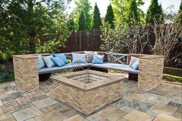 Outdoor natural stone