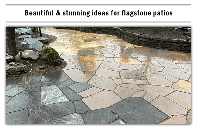 flagstone patio ideas